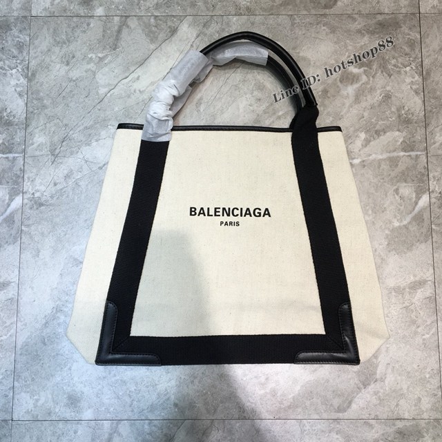 Balenciaga專櫃經典爆款帆布購物袋手提包 巴黎世家大號托特帆布包 fyj1675